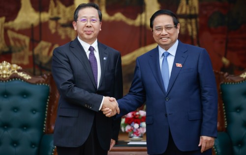 Thủ tướng Phạm Minh Chính tiếp Chủ tịch Tập đoàn Hoa Điện Trung Quốc
