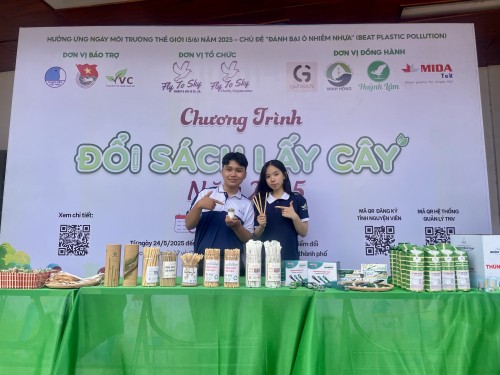 Fly To Sky phát động Chương trình “Đổi sách lấy cây” năm 2025
