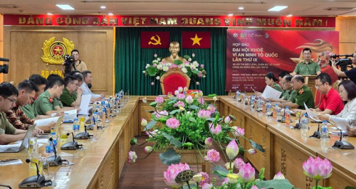 Hơn 16.000 cán bộ, chiến sĩ tham gia thi đấu khỏe 'Vì an ninh Tổ quốc'