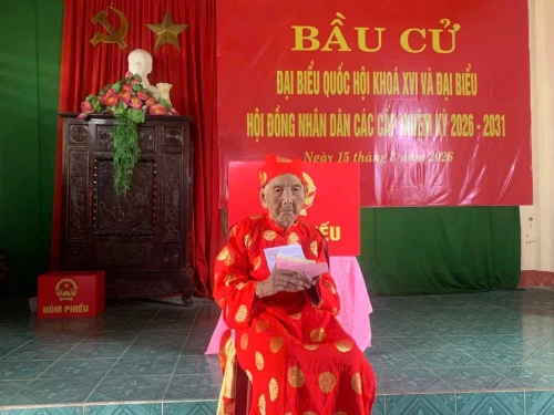 Những cử tri đặc biệt trong Ngày hội non sông