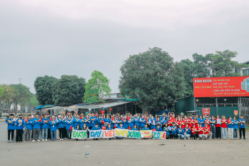 Hơn 200 tình nguyện viên tại Thái Nguyên đội mưa xuống phố dọn rác ngày Trái Đất 2026