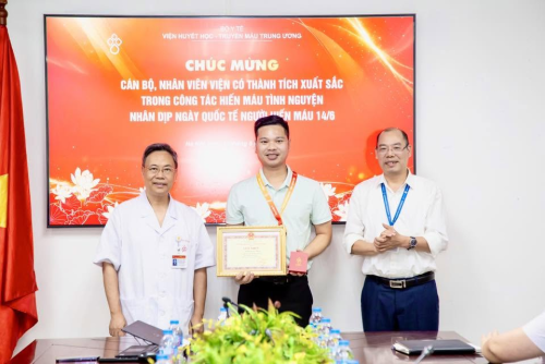 Chủ tịch Trịnh Xuân Thuỷ - Thủ lĩnh nhiệt huyết của Hội Thanh niên vận động hiến máu Việt Nam